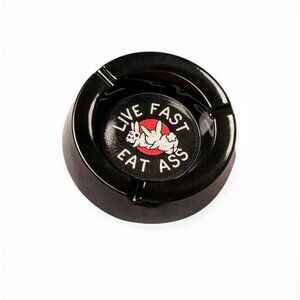 ALF Ashtray - Live Fast Eat Ass - Bunnies